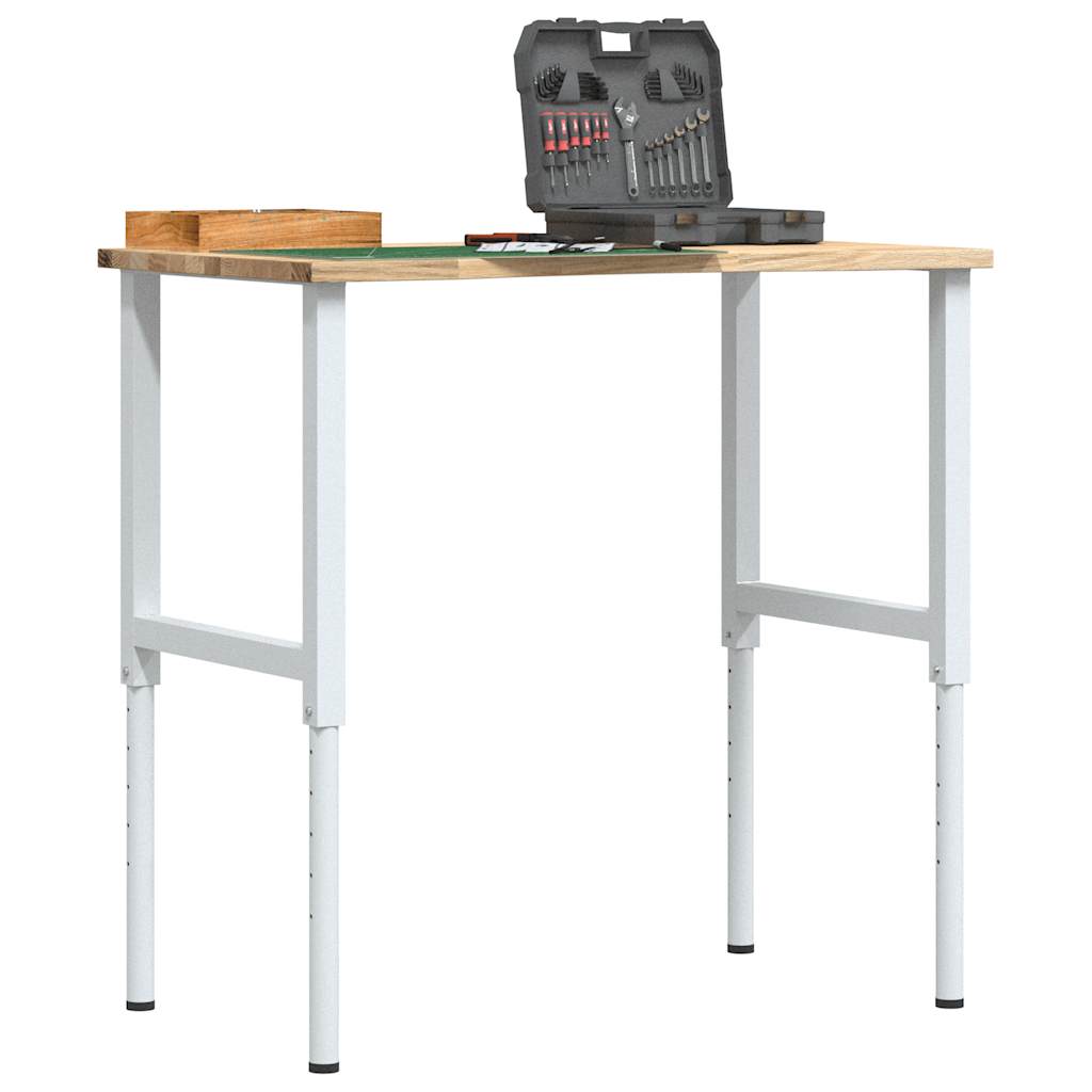 Etabli Vidaxx 100x60x (71,5-98) cm chêne massif