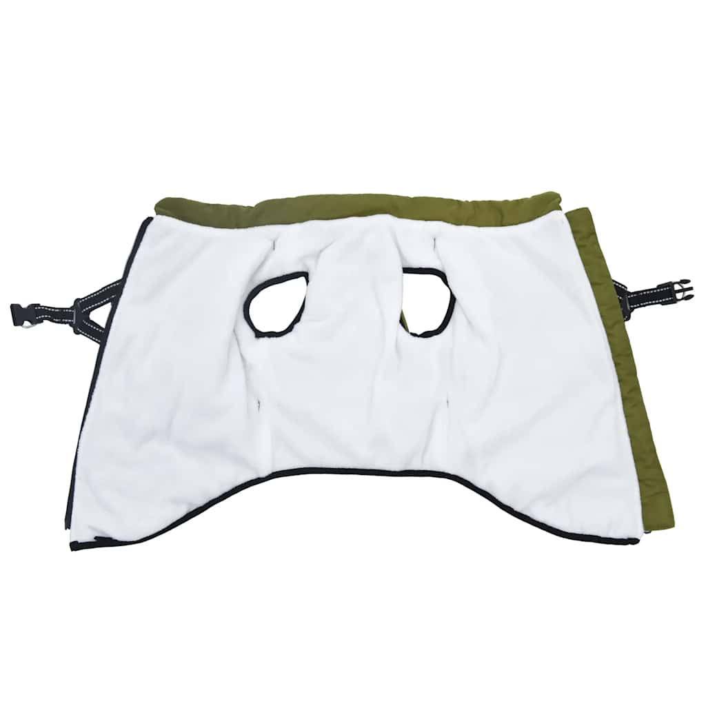 Vidaxl Mabin Dog avec armure étanche à la réflexion réfléchie verte 3xl
