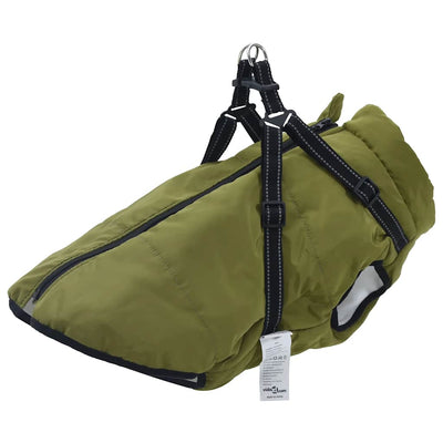 Vidaxl Mabin Dog avec armure étanche réfléchissante Green 4xl