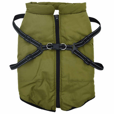 Vidaxl Mabin Dog avec armure étanche réfléchissante Green 4xl