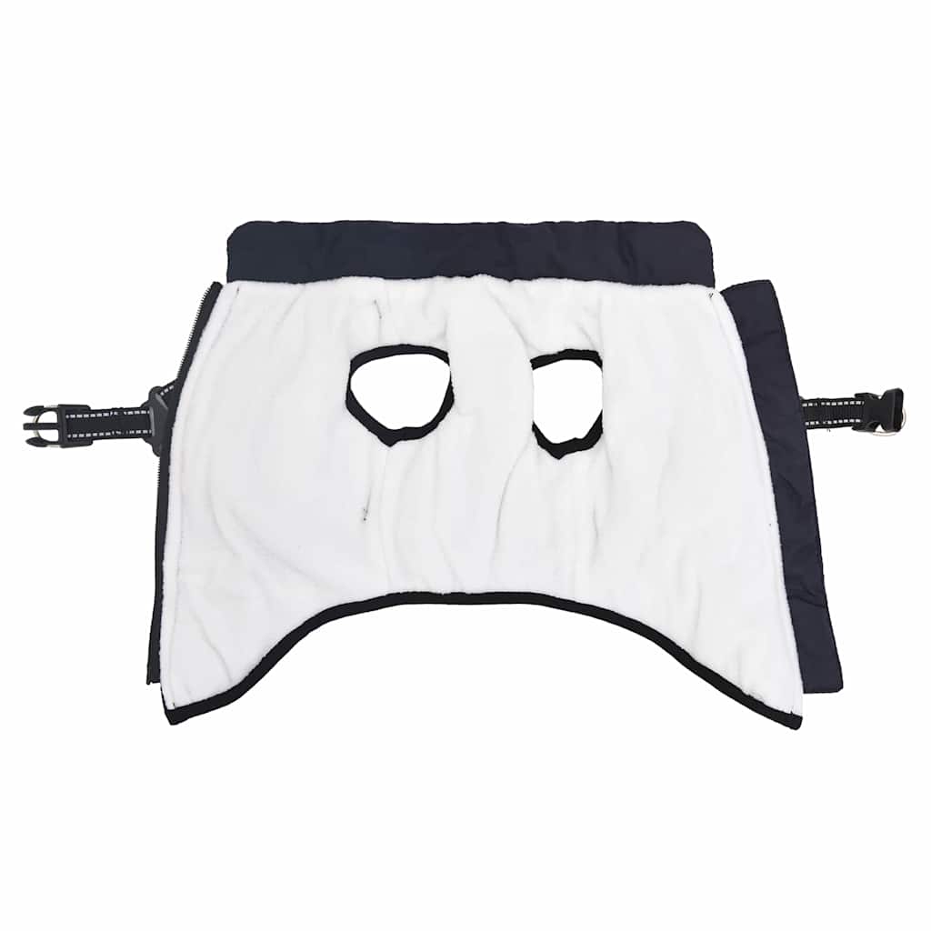 Vidaxl Chernet Dog avec armure étanche Bleu de la marine réfléchissante 2xl