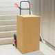 Vidaxxl chariot à main noir et rouge 64,5 x 49,5 x 114 cm acier