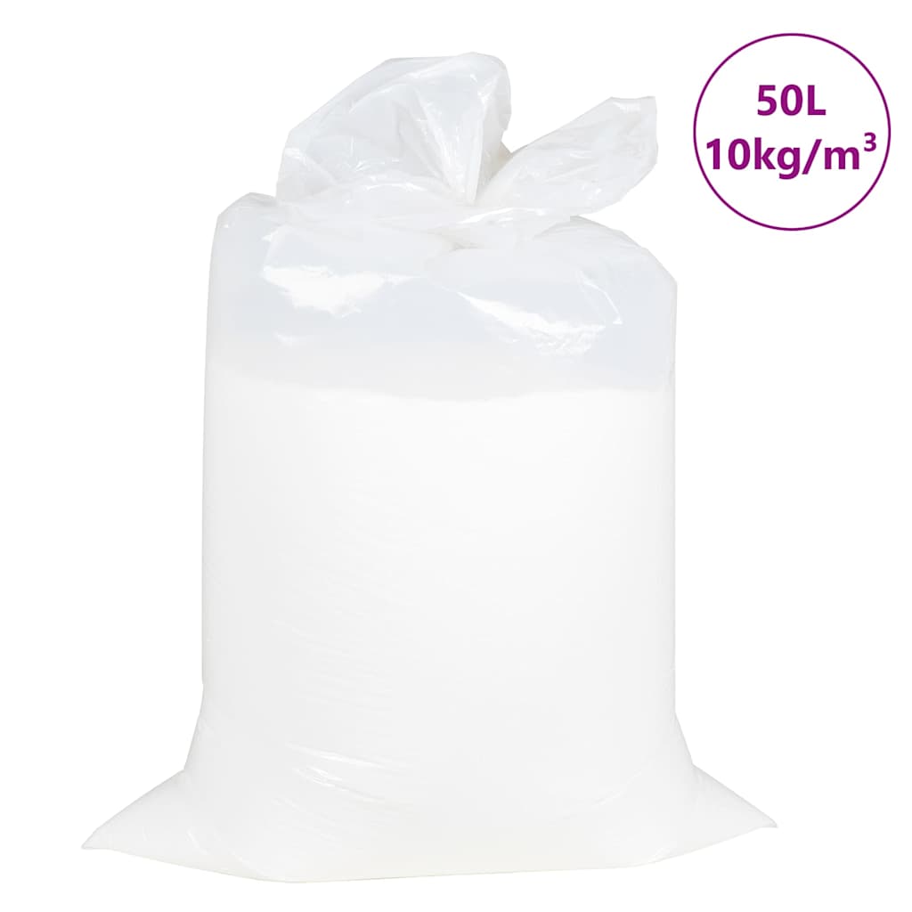 Sac de banting vidaxl remplissage eps 50 l blanc 10 kg m³