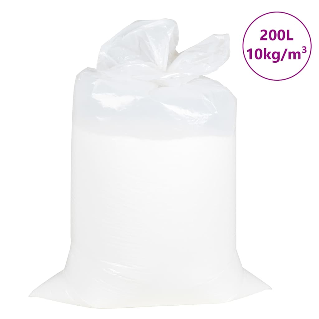 Vidaxl bantzak remplissage eps 200 l blanc 10 kg m³
