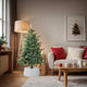 Vidaxl Jupe d'arbre de Noël Ø56x23 cm Plastique blanc