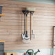 Vidaxl Garden Tool Rack Mur Mouin Montage en acier
