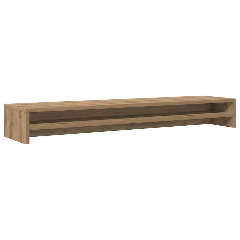 Vidaxx support pour moniteur chêne artisanal 100x24x13 cm