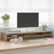 Vidaxx support pour moniteur chêne artisanal 100x24x13 cm