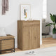 VidaXL meuble à chaussures 60x35x84 cm bois travaillé, couleur chêne artisanal