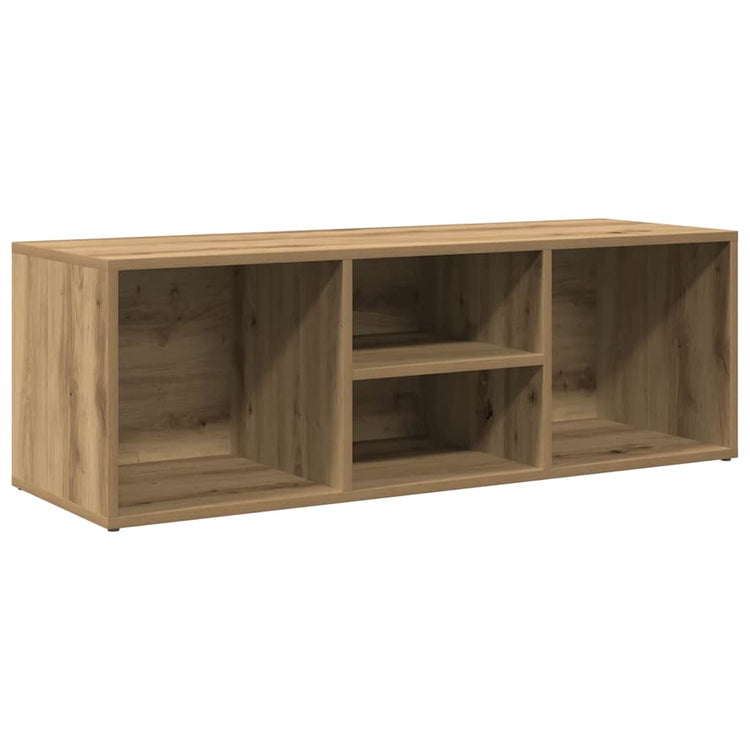 Canapé de rangement à chaussures vidaxl 105x35x35 cm en bois de bois transformé en chêne artisanal