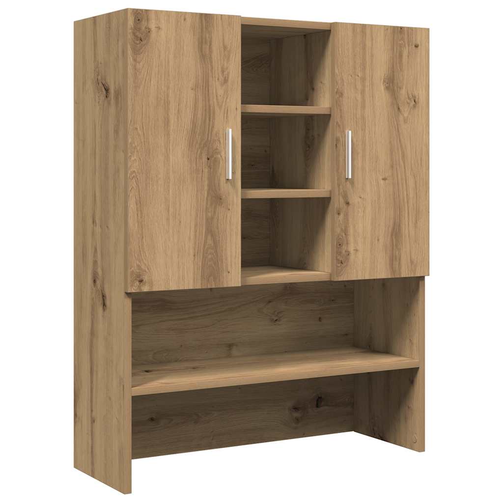 Vidaxl Washing Machine Cabinet 70.5x25.5x90 cm Couleur de chêne artisanal
