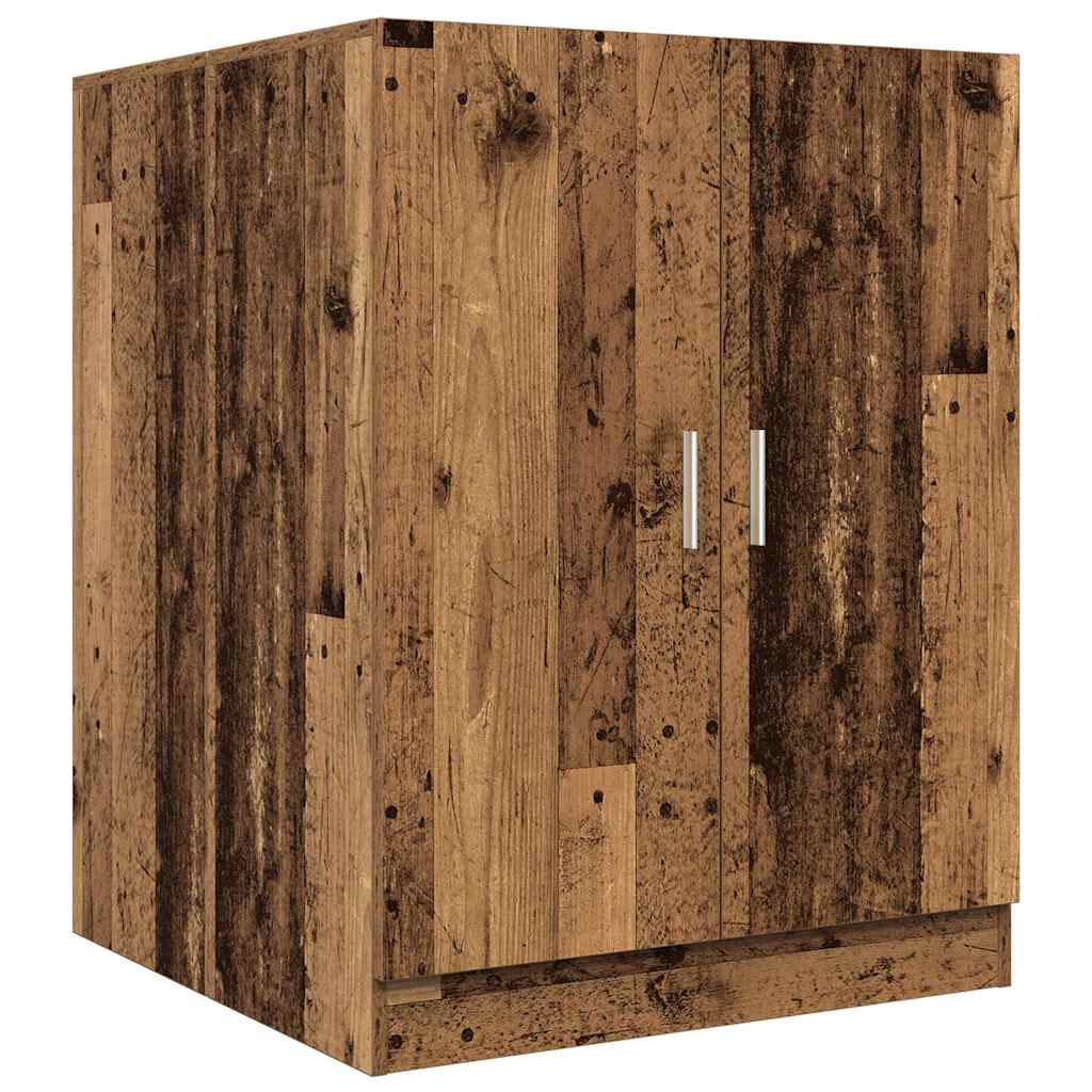 Vidaxl Washing Machine Counboard 70.5x71.5x91.5 cm Old Wood Colored