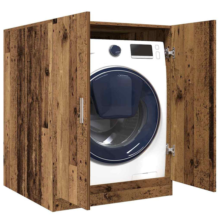 Vidaxl Washing Machine Counboard 70.5x71.5x91.5 cm Old Wood Colored