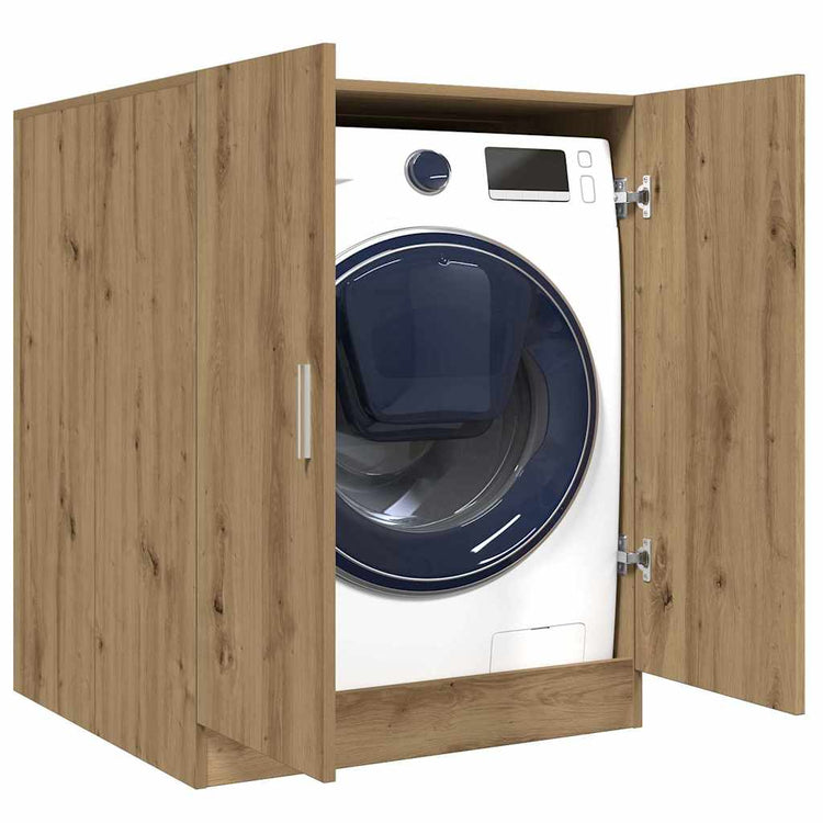 Vidaxx meuble lave-linge 70,5x71,5x91,5 cm artisanal couleur chêne