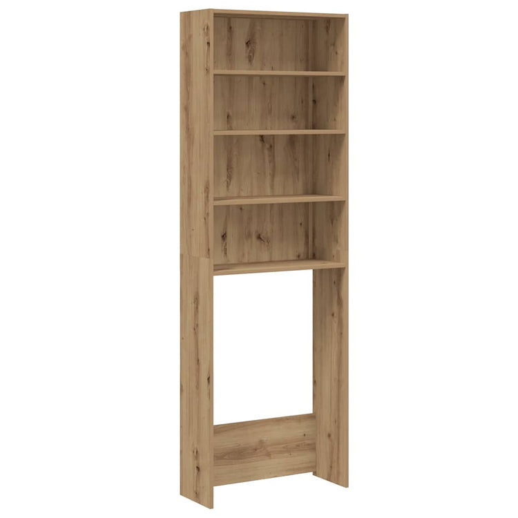 Vidaxl Washing Machine Cabinet 64x24x190 cm Couleur de chêne artisanal