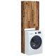 Vidaxl Washing Machine Cabinet 64x25.5x190 cm Old Wood Colored