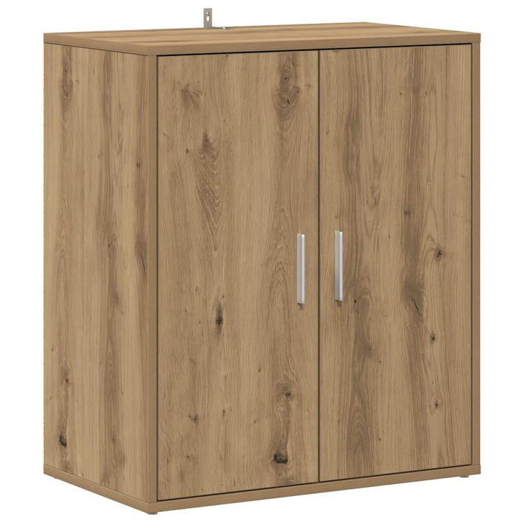 Armoire à chaussures Vidaxl 60x35x70 cm Couleur de chêne artisanal en bois transformé