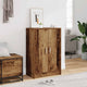 Armoire à chaussures Vidaxl 60x35x92 cm Bois transformé Old Wood -Colored