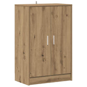 Armoire à chaussures Vidaxl 60x35x92 cm Couleur de chêne artisanal en bois transformé - afbeelding 2