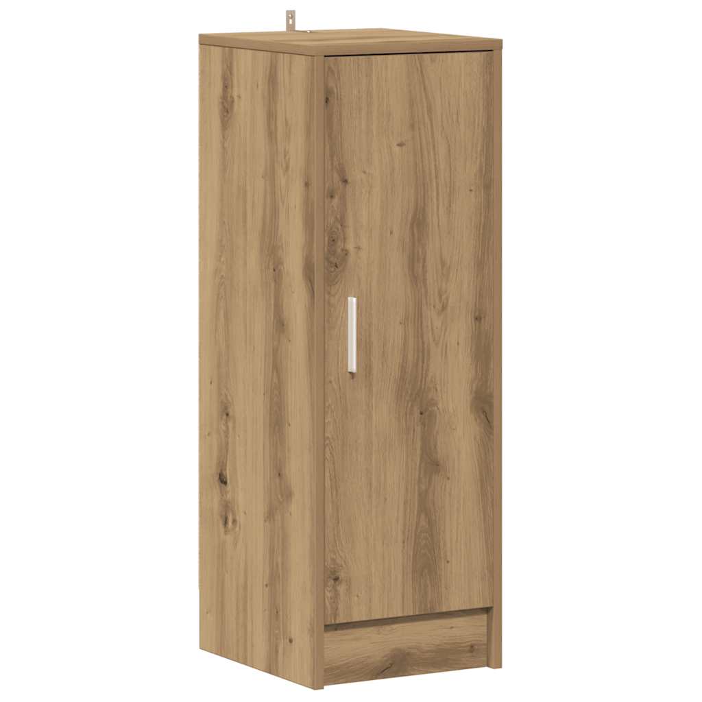 Armoire à chaussures Vidaxl 32x35x92 cm Couleur de chêne artisanal en bois transformé