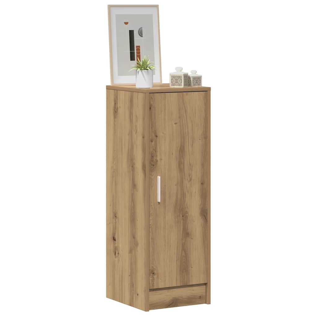 Armoire à chaussures Vidaxl 32x35x92 cm Couleur de chêne artisanal en bois transformé