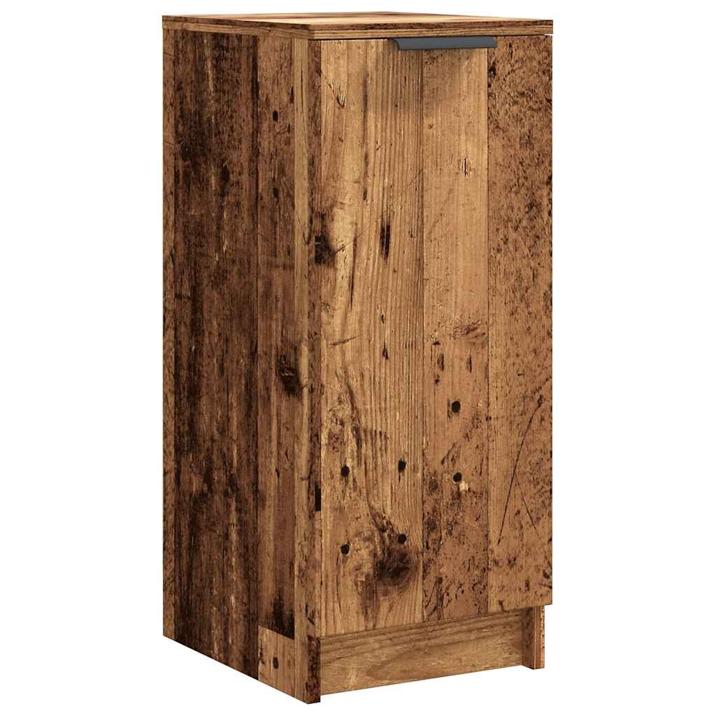 Vidaxx armoire à chaussures 29,5x35x70 cm bois fini, couleur bois ancien