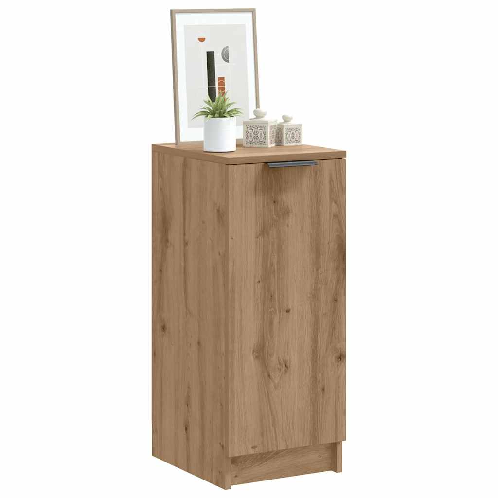 VidaXL meuble à chaussures 29,5x35x70 cm bois travaillé, couleur chêne artisanal