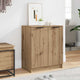 VidaXL armoire à chaussures 59x35x70 cm bois travaillé, couleur chêne artisanal