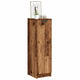 Vidaxx armoire à chaussures 29,5x35x100,5 cm bois fini, couleur bois ancien