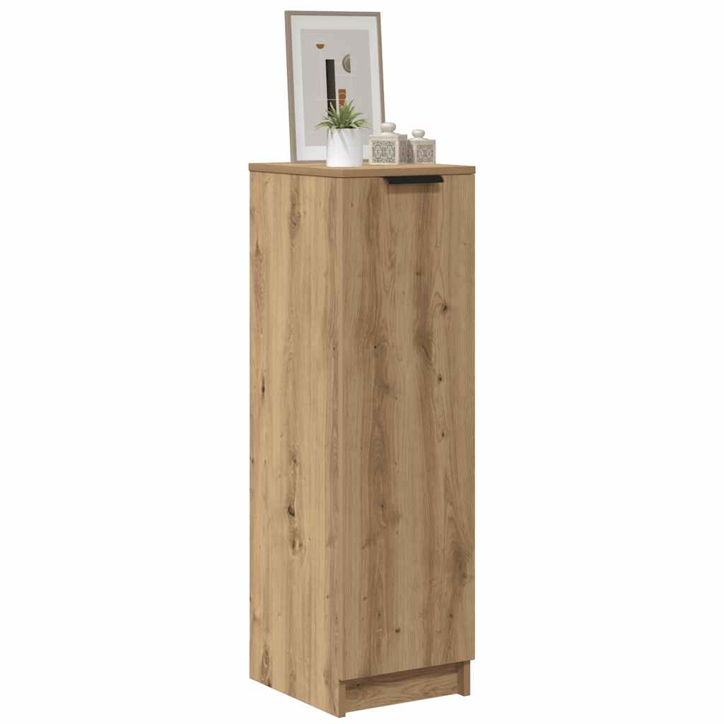 Vidaxx meuble à chaussures 29,5x35x100,5 cm bois travaillé, chêne artisanal