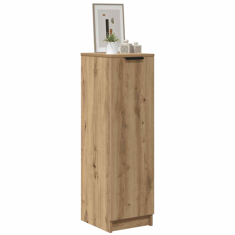 Vidaxx meuble à chaussures 29,5x35x100,5 cm bois travaillé, chêne artisanal