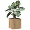 Vidaxl Planning Box 40x40x40 cm Couleur de chêne artisanal en bois transformé