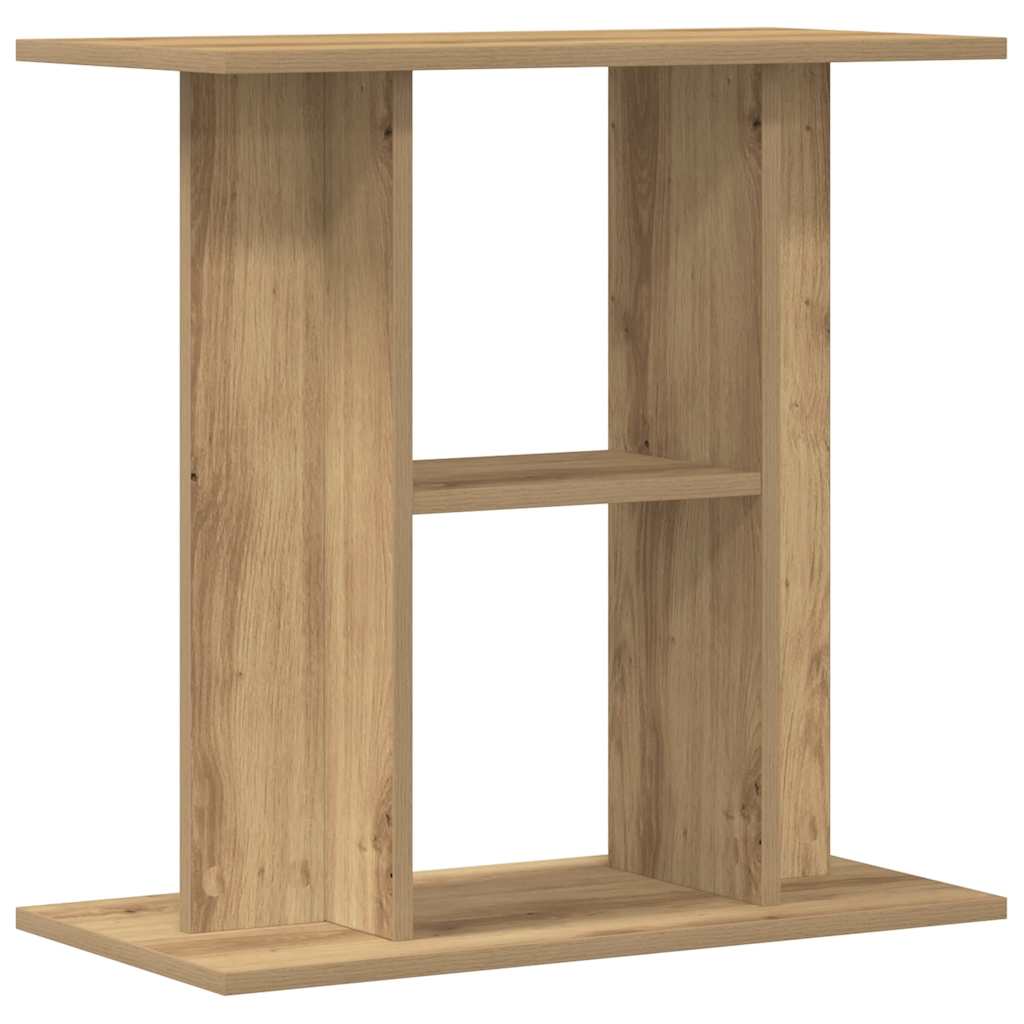 Vidaxl Aquarium Standard 60x30x60cm Couleur de chêne artisanal en bois transformé