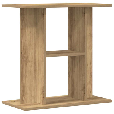 Vidaxl Aquarium Standard 60x30x60cm Couleur de chêne artisanal en bois transformé