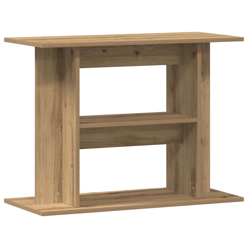 Vidaxl Aquarium Standard 80x35x60cm Couleur de chêne artisanal en bois transformé