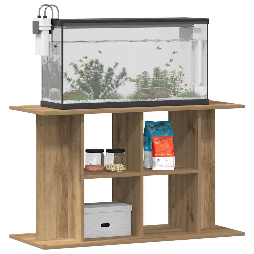 Vidaxx support d'aquarium chêne artisanal 100x40x60 cm