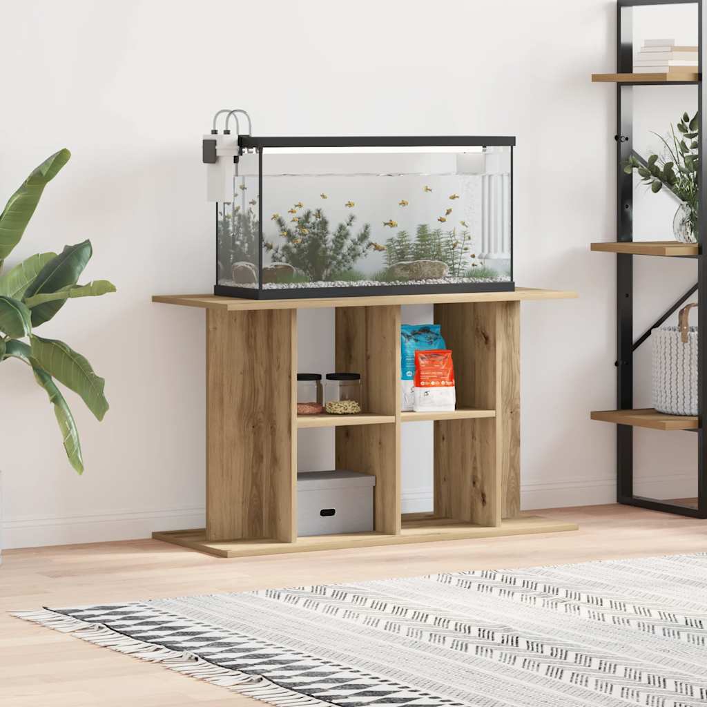 Vidaxx support d'aquarium chêne artisanal 100x40x60 cm