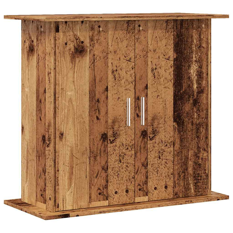 Vidaxx support d'aquarium 81x36x73 cm bois traité, couleur bois ancien