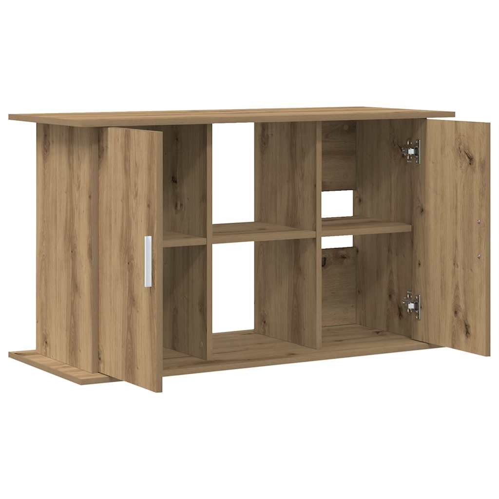 Vidaxx support d'aquarium chêne artisanal 101x41x58 cm bois d'ingénierie