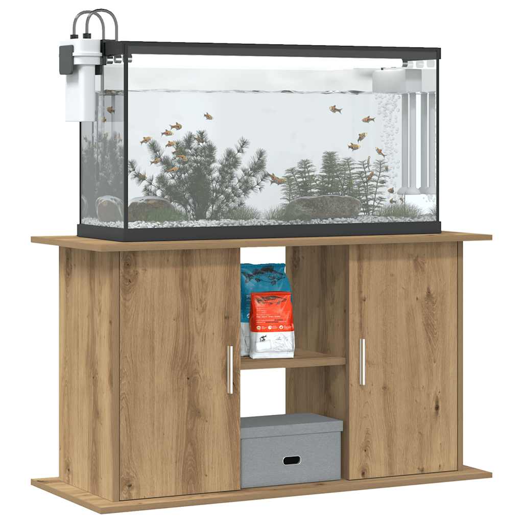 Vidaxx support d'aquarium chêne artisanal 101x41x58 cm bois d'ingénierie