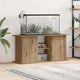 Vidaxx support d'aquarium chêne artisanal 121x41x58 cm bois d'ingénierie