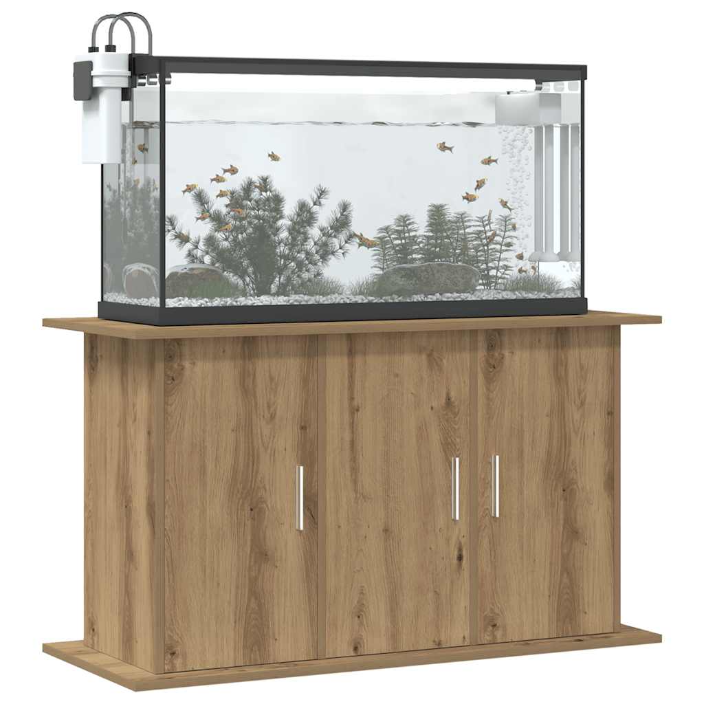 Vidaxx support d'aquarium chêne artisanal 101x41x58 cm bois d'ingénierie