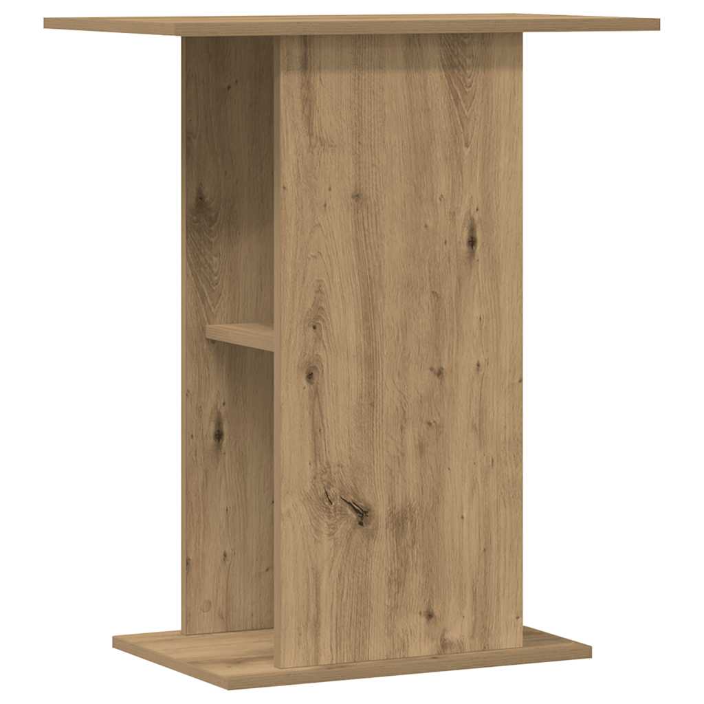 Vidaxl Aquarium Standard 36x60.5x72,5 cm chêne artisanal en bois transformé