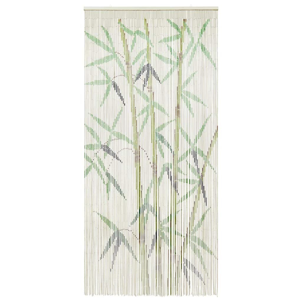 VidaXL rideau anti-insectes imprimé bambou 100x200 cm bambou