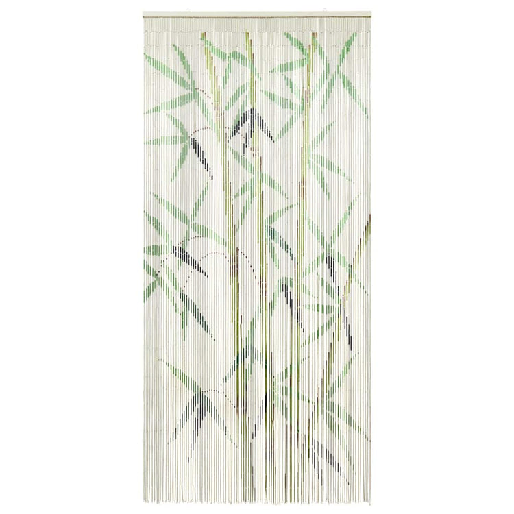 VidaXL rideau anti-insectes imprimé bambou 100x200 cm bambou