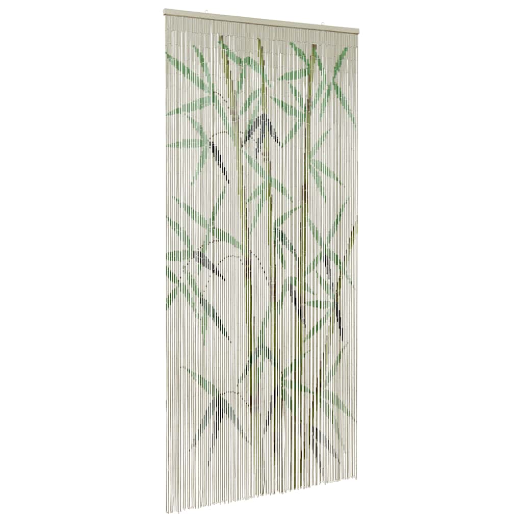 VidaXL rideau anti-insectes imprimé bambou 100x220 cm bambou