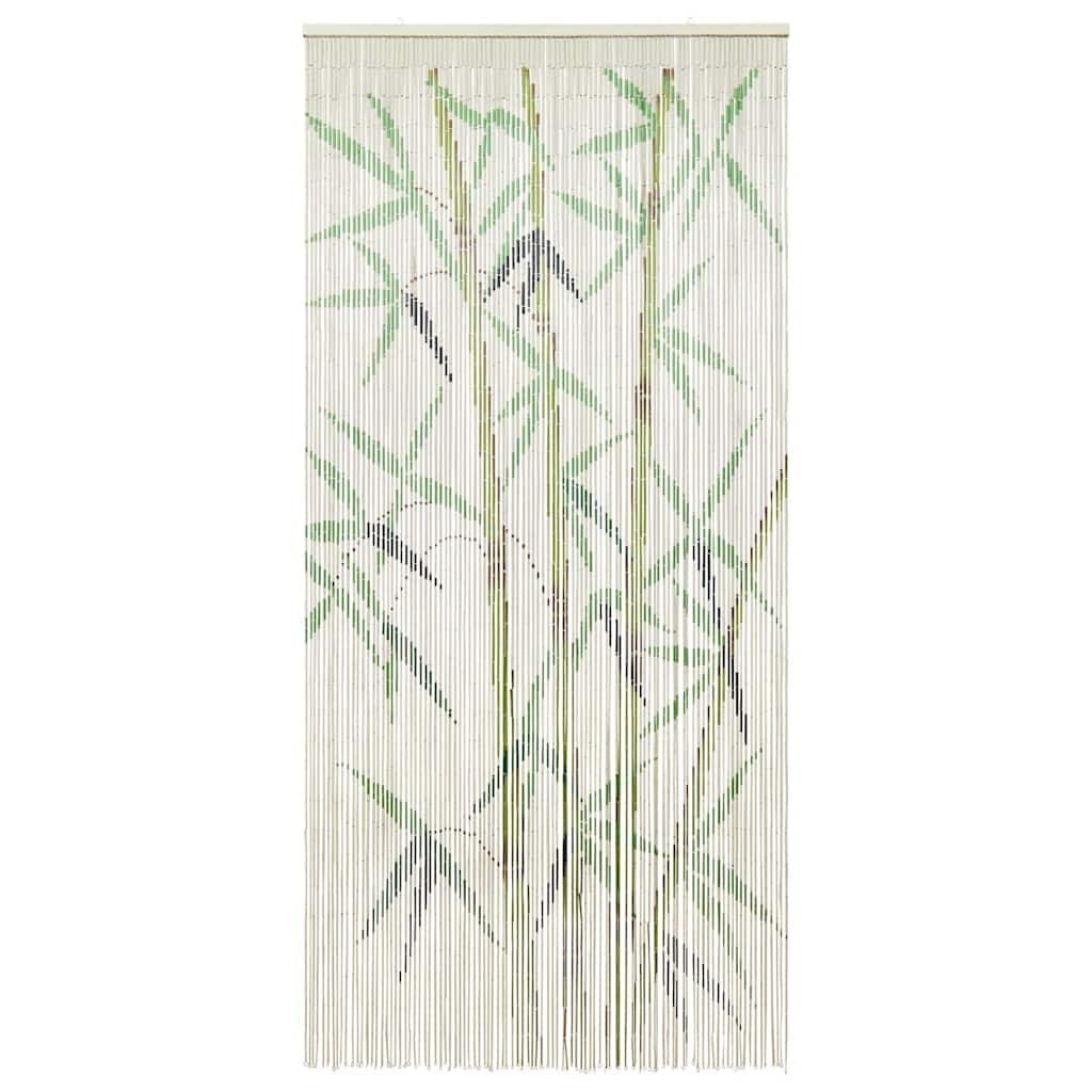 VidaXL rideau anti-insectes imprimé bambou 100x220 cm bambou