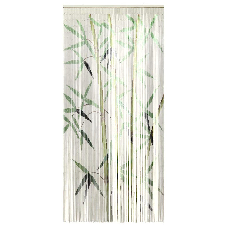 VidaXL rideau anti-insectes imprimé bambou 100x220 cm bambou