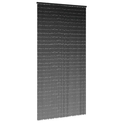 Vidaxx rideau anti-insectes 90x220 cm bambou gris foncé