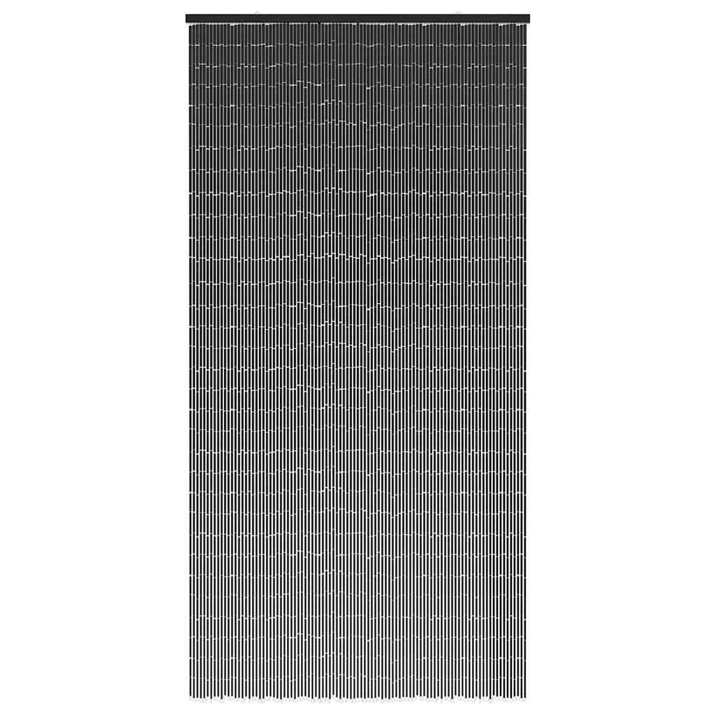 Vidaxx rideau anti-insectes 90x220 cm bambou gris foncé